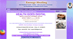 Desktop Screenshot of energyhealing.co.in